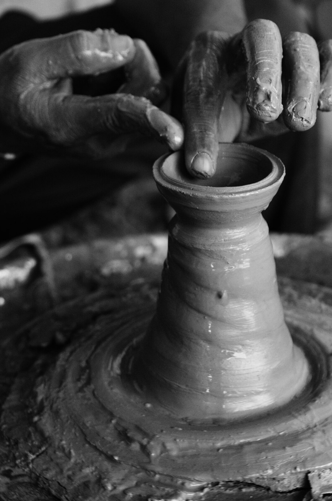 ancient pottery making