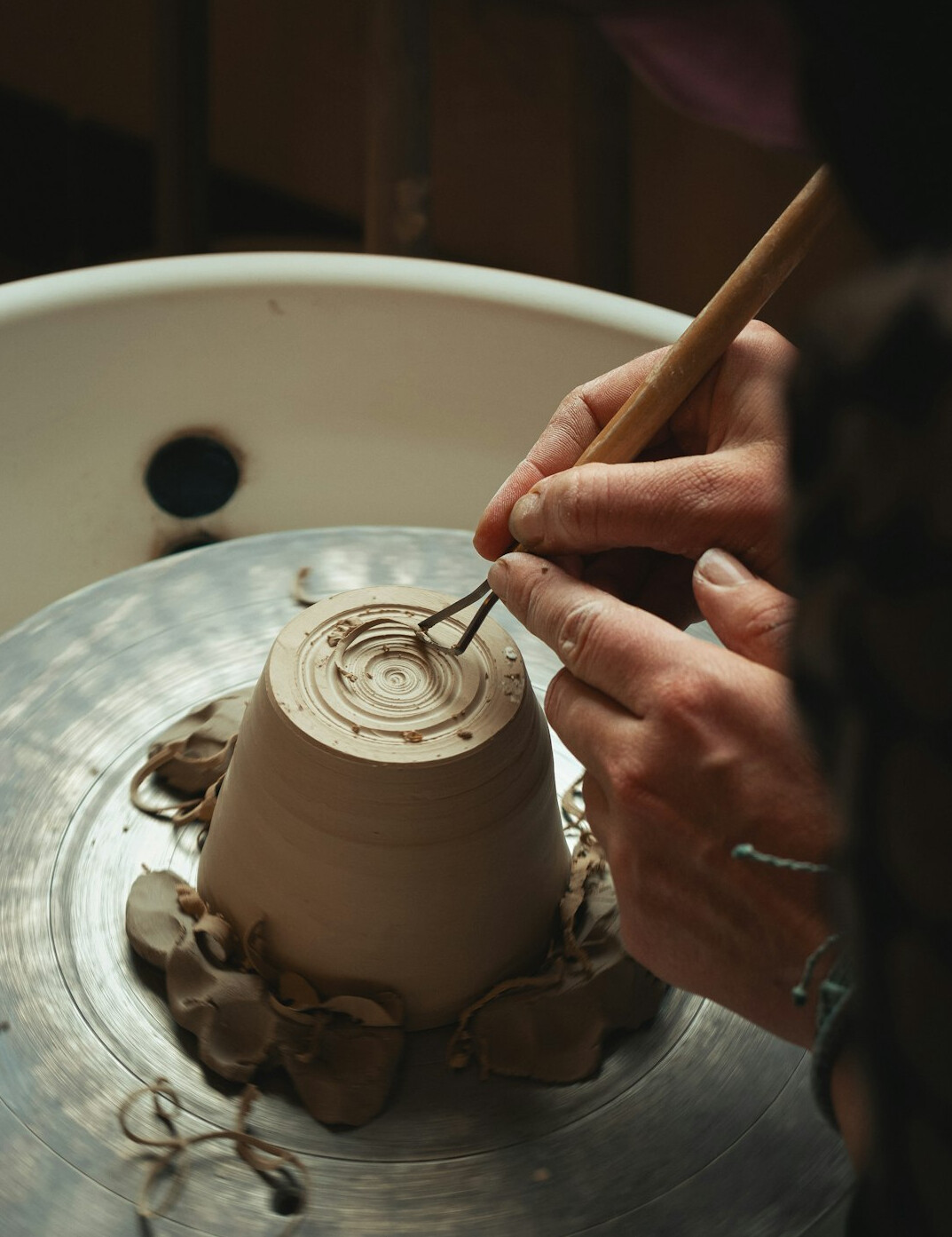 handmade pottery workshop